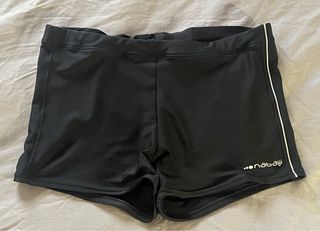 Bañador Boxer Natación Negro Nabaiji (Decathlon)