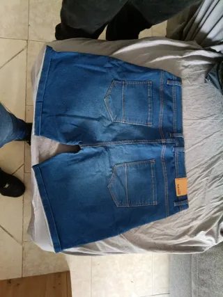 Pantaloneta Tenth Talla 44 Azul