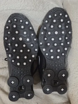 Zapatillas Nike Shox Hombre Negras