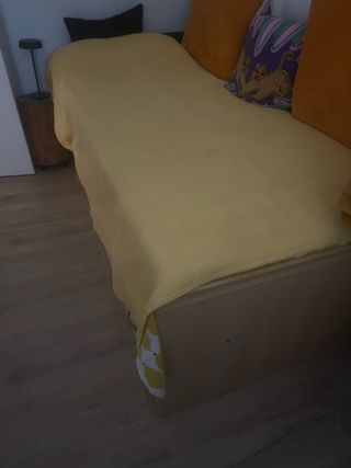 Letto KIBUC in legno massello con cassetti