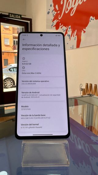 Xiaomi Redmi Note 12 Pro 5G 256GB Negro