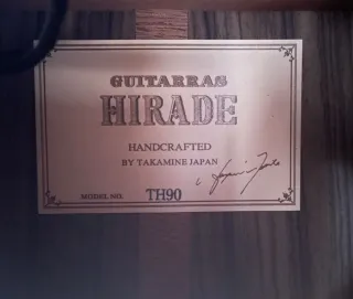 Guitarra Takamine TH90 Hirade