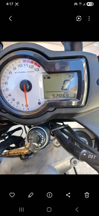 Kawasaki Versys 650cc Naranja