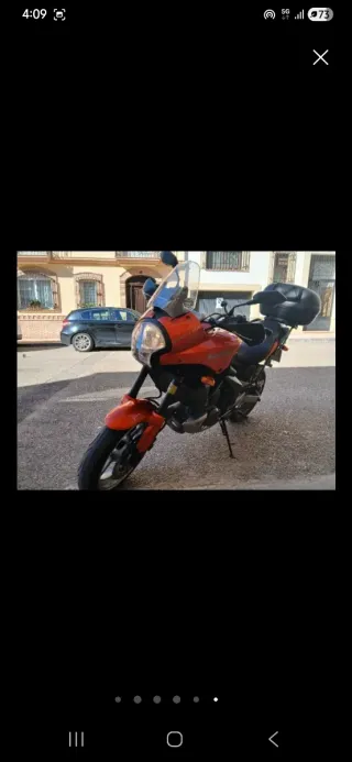 Kawasaki Versys 650cc Naranja