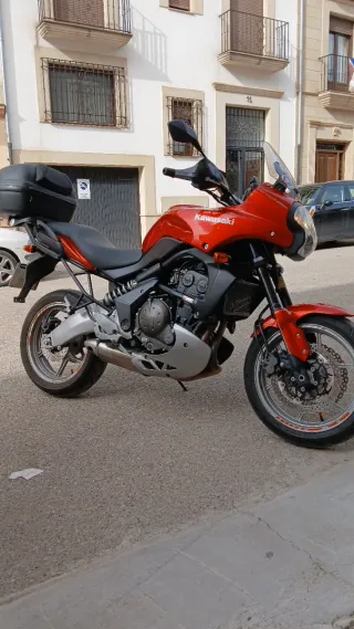 Kawasaki Versys 650cc Naranja