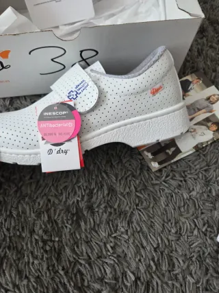 Zapatillas Dian Talla 38 Blancas