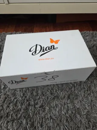 Zapatillas Dian Talla 38 Blancas