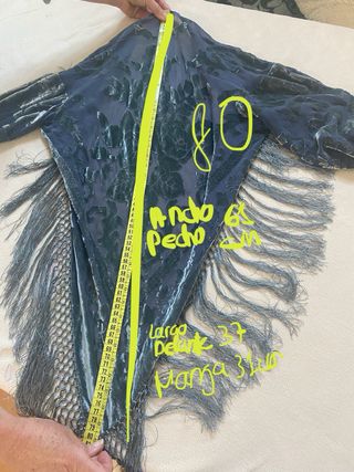 Blusa fiesta con flecos y estampado floral