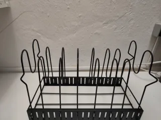 Organizador de sartenes negro