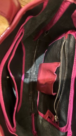 Bolso Negro y Rosa Lamarte