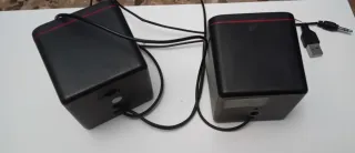 Altavoces Gaming Mars Negro/Rojo