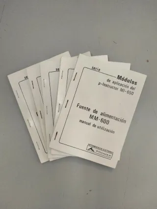 Lote 5 Fuentes Laboratorio PROMAX MM-600