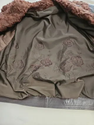 Cazadora Piel y Cuero Marrón