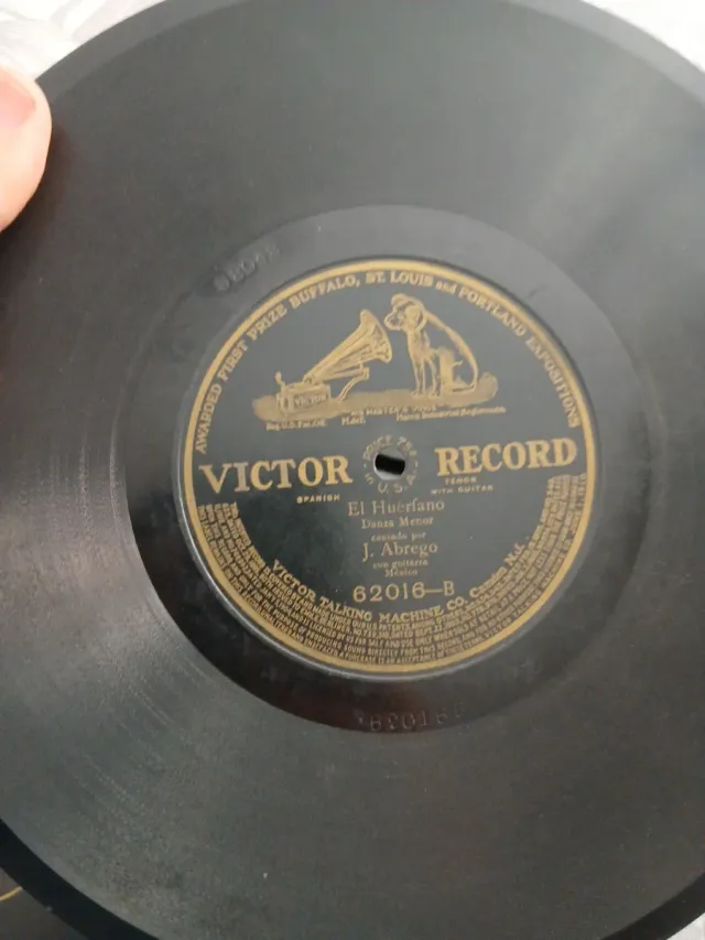 Lote 11 Discos pizarra para Gramofono