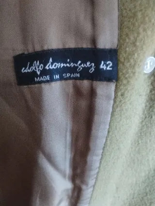 Abrigo Adolfo Domínguez verde