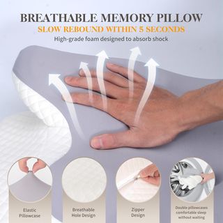 Almohada Ortopédica Espuma Viscoelástica