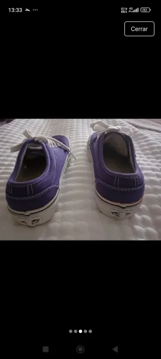 Zapatillas Vans Moradas