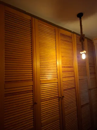 Pack armarios ropa color madera 250cm