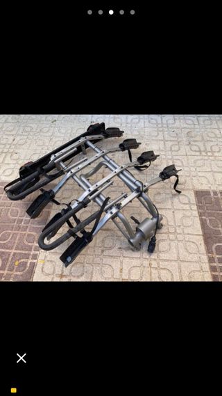 Portabicicletas bola remolque