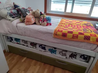 Cama nido con cajones