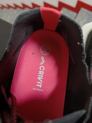 Scarpe da donna nere e rosa taglia 40