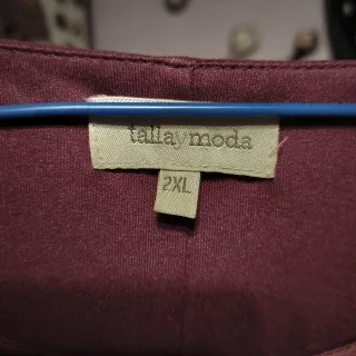 Vestido morado fiesta con pedrería