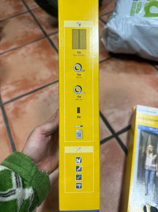 Mosquitera magnética 90x210 cm