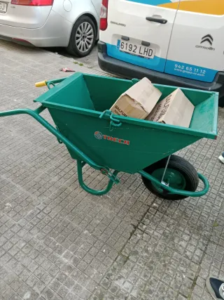 Carretilla verde Theca