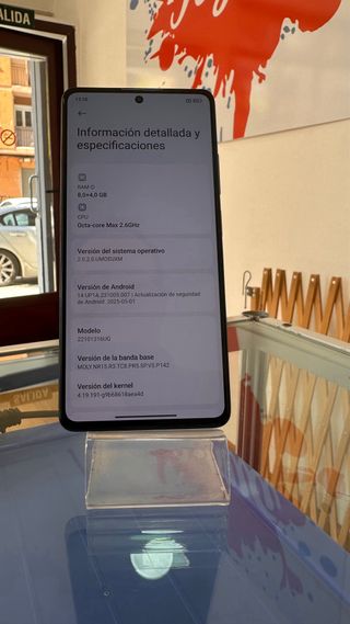 Xiaomi Redmi Note 12 Pro+ 5G 256GB Negro 8GB RAM