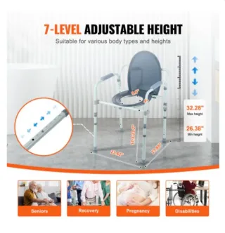 Silla Orinal VEVOR con Cubo