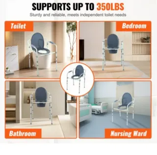 Silla Orinal VEVOR con Cubo