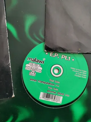 Lote 9 Vinilos Techno