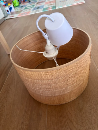 Lámpara de techo Ratán Beige