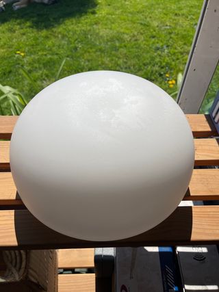 Lámpara de techo de cristal esférica