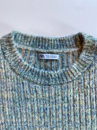 Jersey Zara degradado roto