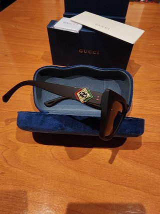 Gafas de sol Gucci Marrón y Dorado