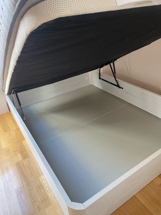 Cama de 150 cm (somier, colchón y cabecero)