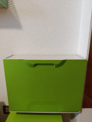 Zapatero plástico apilable