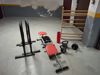 Equipo de gimnasio (todo negociable)