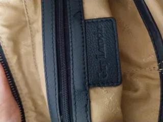 Bolso Piel Guy Laroche Blanco y Azul