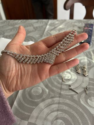 Set gioielli collana e orecchini