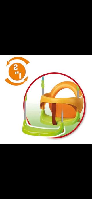 Columpio infantil verde