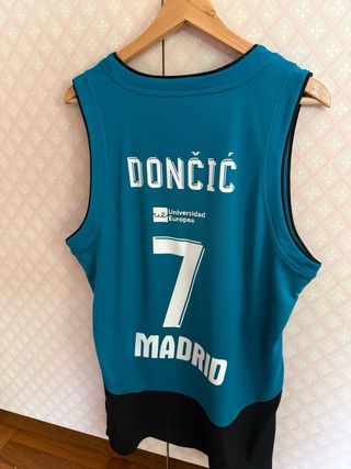 Canotta basket Luka Doncic Real Madrid Euroleague