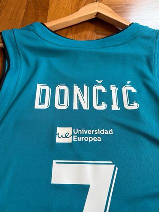 Canotta basket Luka Doncic Real Madrid Euroleague