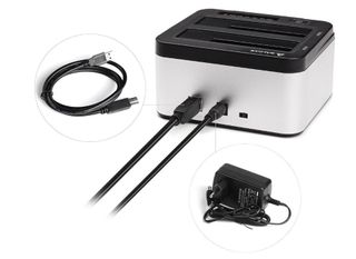 Base Clonación 2 Discos Duros SATA Offline SALCAR