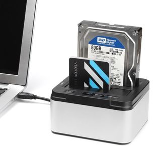 Base Clonación 2 Discos Duros SATA Offline SALCAR