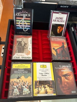 Lote Casetes Musicales