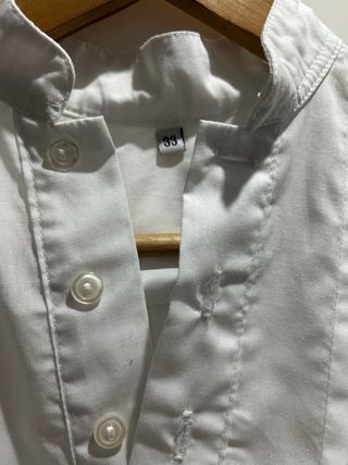 Camisa Fallero Niño Blanca