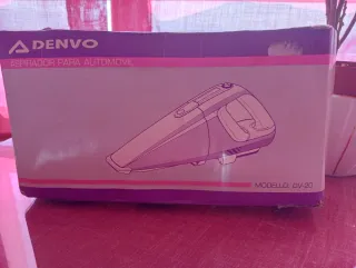 Aspirador Coche 12V Denvo Rojo