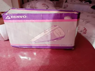 Aspirador Coche 12V Denvo Rojo